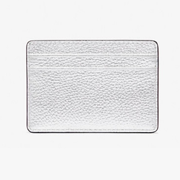#111 - MK - Jet Set Small Metallic Leather Card
Case! - Picture 3 of 5